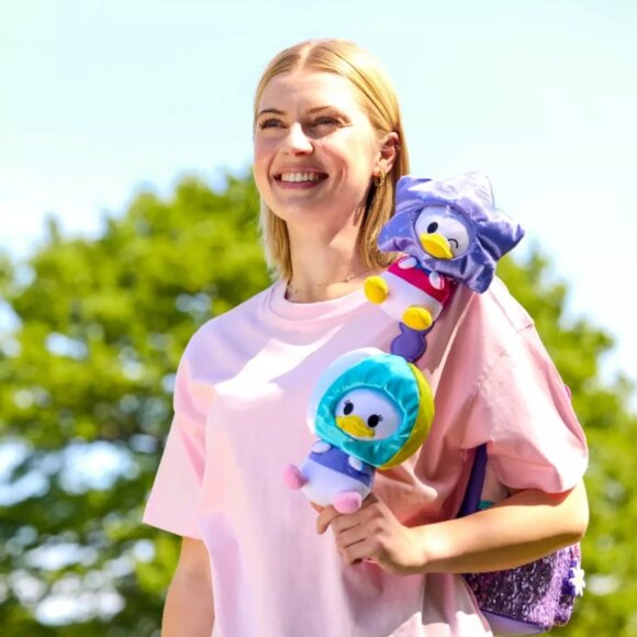 Disney Donald Duck Pink Shirt Mini Mix-Its Plush – 7 3/4'' Star NWT New in Hand - Picture 6 of 14